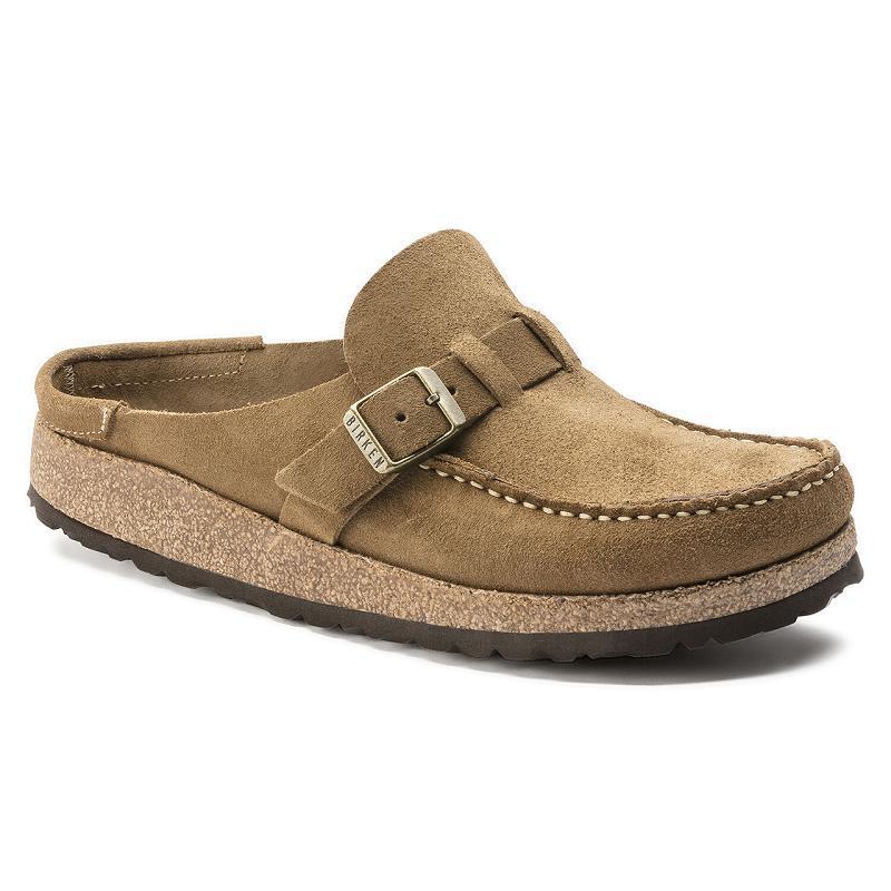 Clogsy Birkenstock Buckley Shearling Semisove Damske Hnede | SK 263PJJ